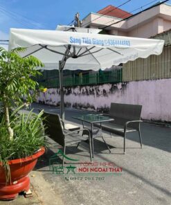 Bàn ghế nhựa giả mây BGNGM-001