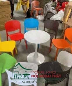 Bàn ghế nhựa BGN-004