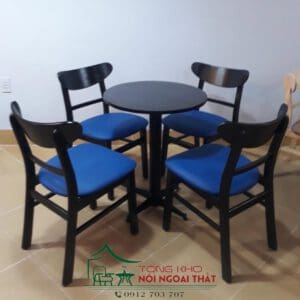 Bàn ghế gỗ BGG-002
