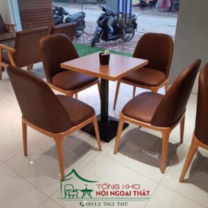 Bàn ghế gỗ BGG-011