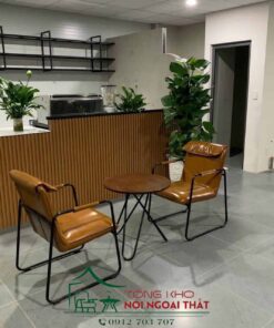 Bàn ghế sắt BGS-010