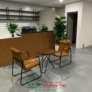 Bàn ghế sắt BGS-010