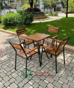 Bàn ghế sân vườn BGSV-007 3 Bàn ghế sân vườn BGSV-007 - Ảnh 2