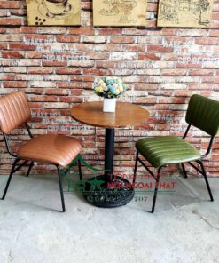 Bàn ghế sắt BGS-013