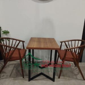Bàn ghế gỗ BGG-025