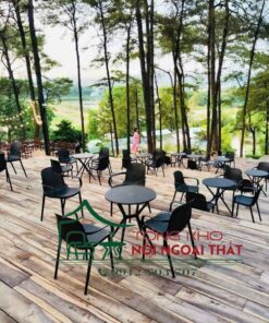 Bàn ghế nhựa BGN-005