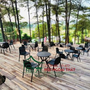 Bàn ghế nhựa BGN-005