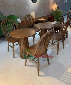 Bàn ghế gỗ BGG-031