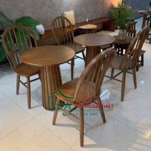 Bàn ghế gỗ BGG-031