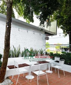 Bàn ghế sắt BGS-024