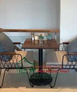 Bàn ghế sắt BGS-020
