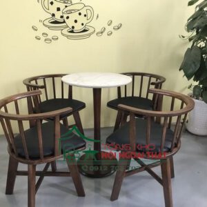 Bàn ghế gỗ BGG-037