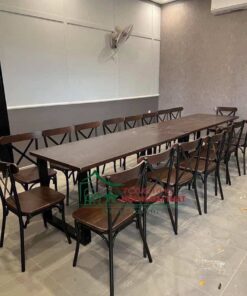Bàn ghế sắt BGS-021