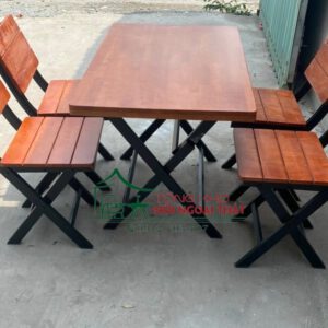 Bàn ghế xếp 03