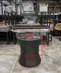 Bàn Ghế Nhựa Giả Mây - BGNGM32 7 Bàn Ghế Nhựa Giả Mây - BGNGM32 - Ảnh 4