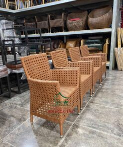 Bàn Ghế Nhựa Giả Mây - BGNGM34 7 Bàn Ghế Nhựa Giả Mây - BGNGM34 - Ảnh 4