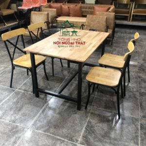 Bàn Ghế Quán Ăn - BGQA01