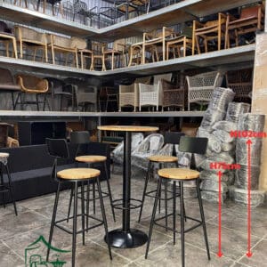 Bàn ghế bar - BGB06