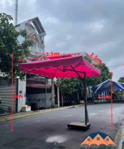 Dù lệch tâm vuông 2.5x2.5m