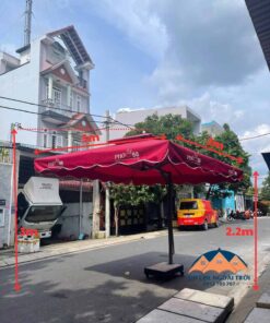 Dù lệch tâm vuông 3x3m