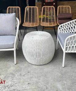 Sofa đan sợi nhựa giả mây SFCF19 7 Sofa đan sợi nhựa giả mây SFCF19 - Ảnh 4