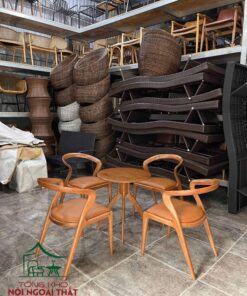 Bàn ghế cafe trà sữa - BGCF37 - Ảnh 2