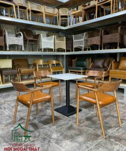 Bàn ghế cafe trà sữa – BGCF40