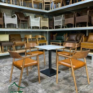 Bàn ghế cafe trà sữa – BGCF40
