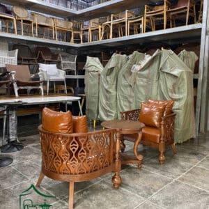 Sofa gỗ cao cấp - SCF22