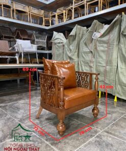 Sofa gỗ cao cấp - SCF22 5 Sofa gỗ cao cấp - SCF22 - Ảnh 3
