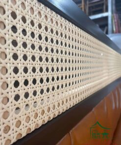 Sofa sắt nệm đan mây nhựa SCF24 - Ảnh 2