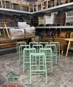 Ghế bar sắt decor BGB09 - Ảnh 2
