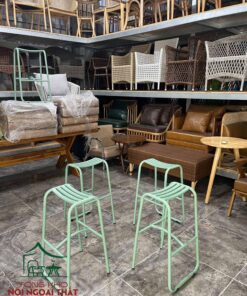 Ghế bar sắt decor BGB09 - Ảnh 5