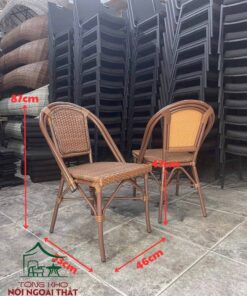 Bàn ghế cafe sân vườn ngoài trời BGCF49