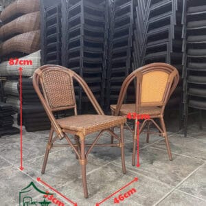 Bàn ghế cafe sân vườn ngoài trời BGCF49
