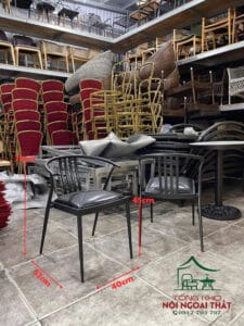 Bàn ghế cafe sắt bọc nệm BGCF51 4 z5935720296697 935abfba343cfac26afcc319324c5952