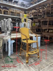 Ghế bar khung sắt đan sợi nhựa giả mây BGB12 4 z5986212192699 bf627d67b4d4e4ad18e19e29b06cba8a