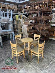 Bàn ghế cafe trà sữa BGCF54 6 z5986212253468 e2cb7d30d7ff05a62d16b69f0e48d1f3