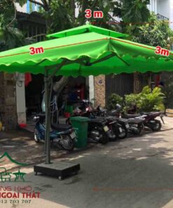Dù che lệch tâm vuông kích thước 3mx3m