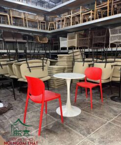 Ghế nhựa cafe trà sữa BGCF58 - Ảnh 3