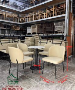 Ghế cafe sắt nệm BGCF59