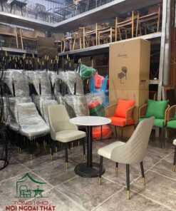 Ghế cafe - nhà hàng khung sắt bọc nệm BGCF61 - Ảnh 4