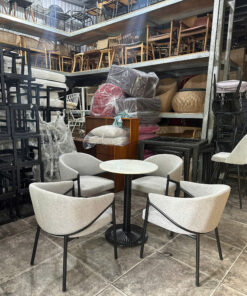 Bàn ghế cafe sắt BGCFTT