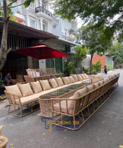 Bàn ghế khu du lịch resort BGNGMTT - Ảnh 2