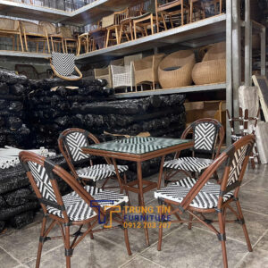 Bàn ghế cafe sân vườn cao cấp