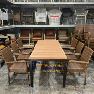 Bàn ghế quán ăn 003