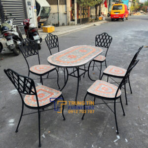 Bàn ghế sân vườn 007