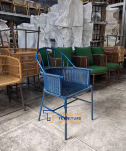 Ghế nhựa giả mây 026