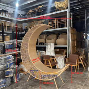 Ghế nhựa giả mây 031