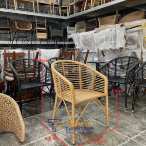 Ghế nhựa giả mây 071